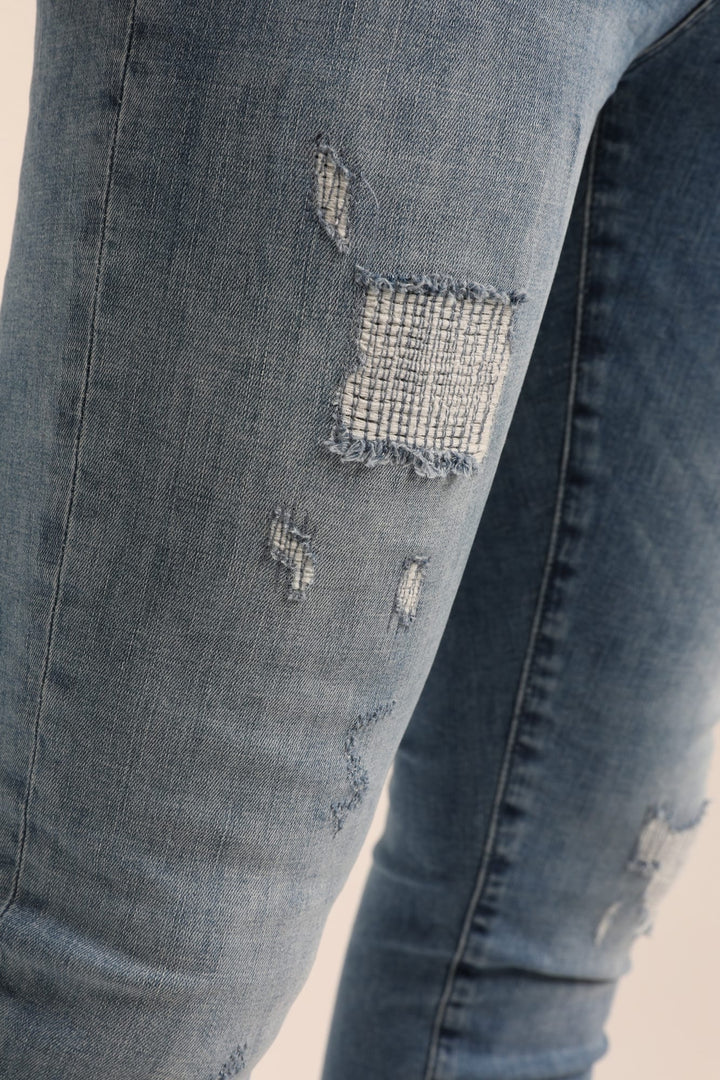 Gabbiano Ultimo jeans skinny fit heren – blue denim - 32