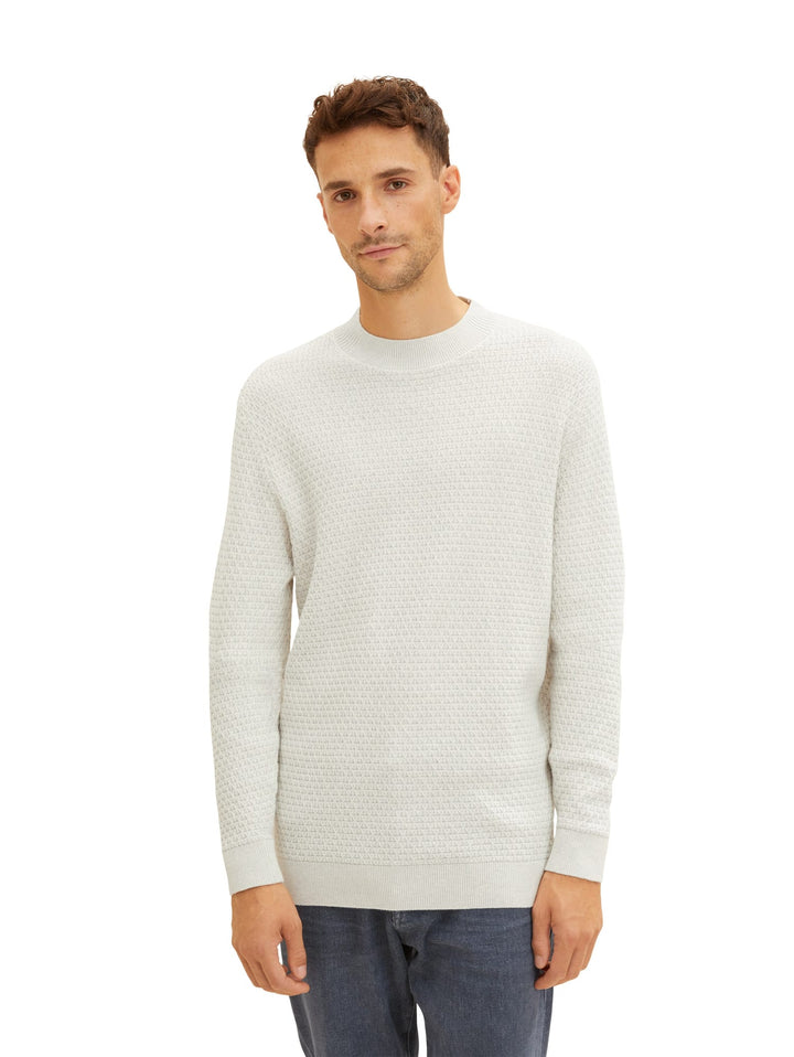 Tom Tailor trui lichtgrijs – heren