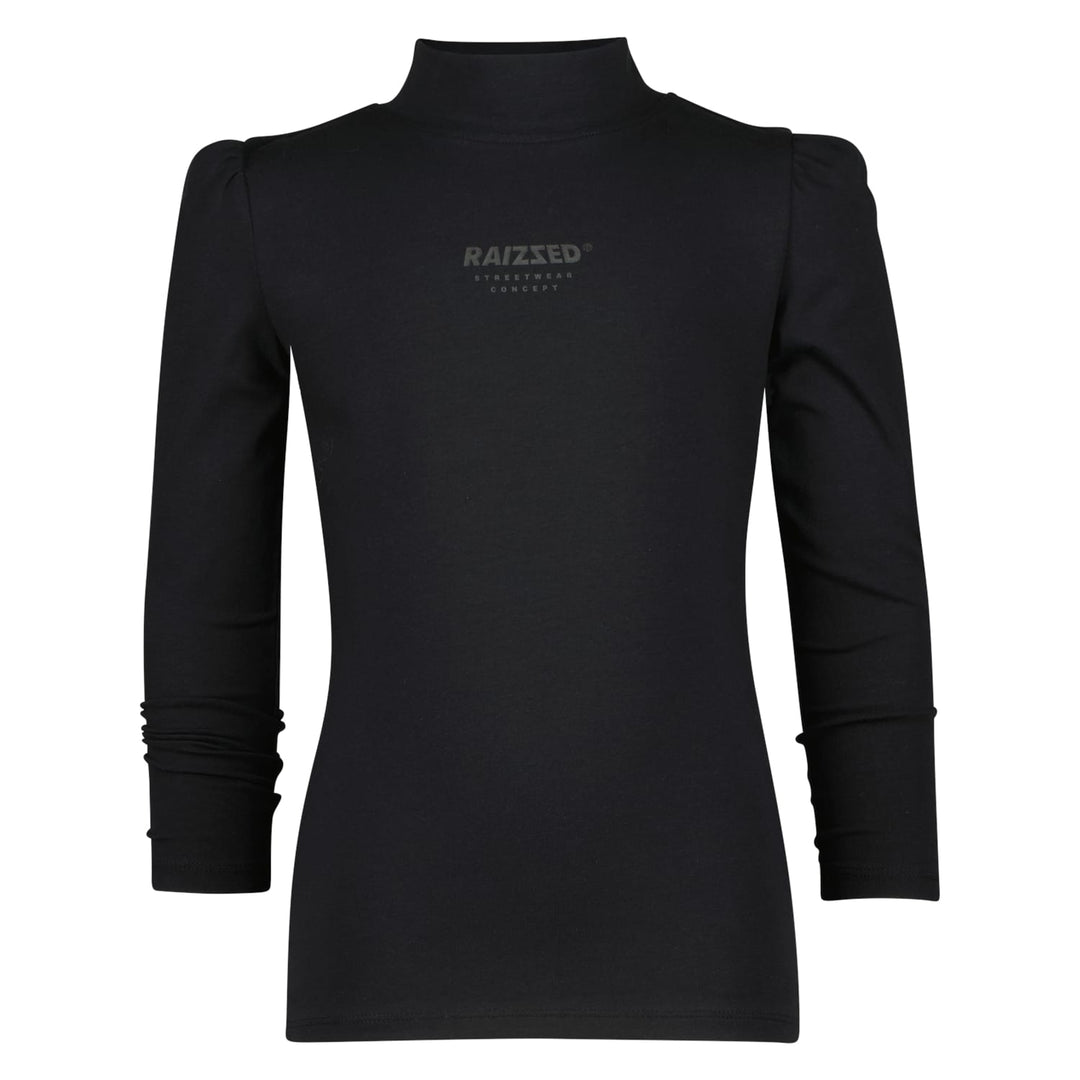 Raizzed R222KGN30005 Swansea t-shirt zwart – meisjes