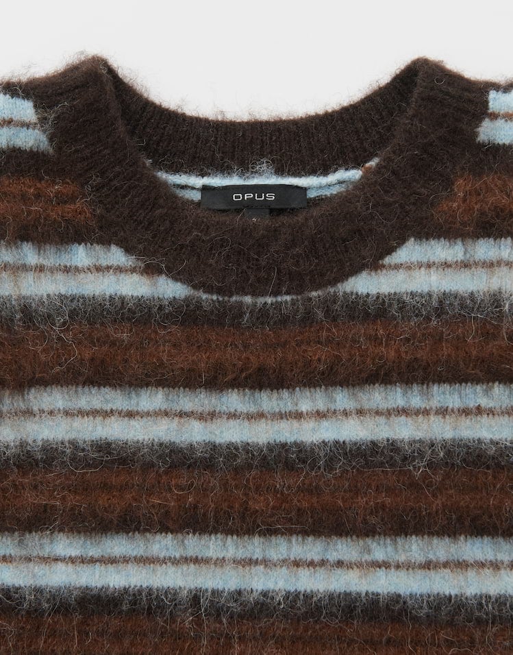 Opus Plema 10615014448460 spencer dames bruin dessin