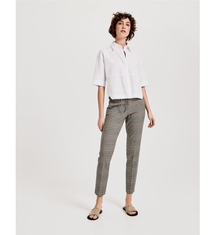 Geisha dames lange broek zand dessin