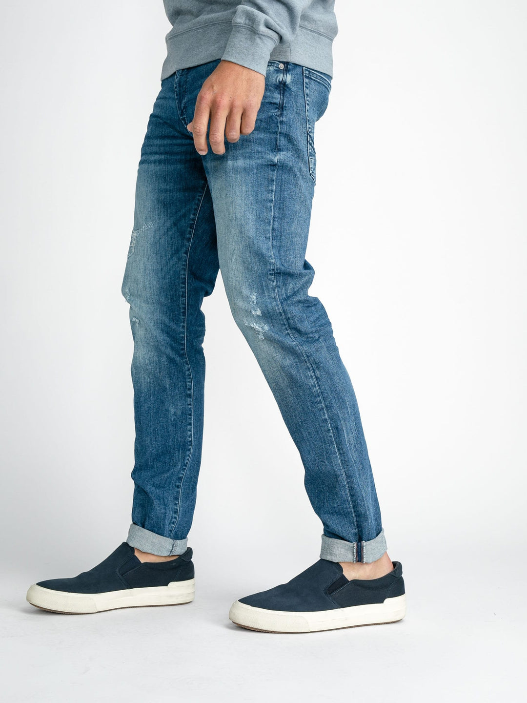 Petrol men M-1030-DNM002 Seaham jeans skinny fit heren - Blue Denim - 36