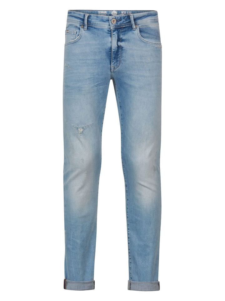 Petrol men M-1030-DNM002 Seaham jeans skinny fit heren - Blue Denim - 32