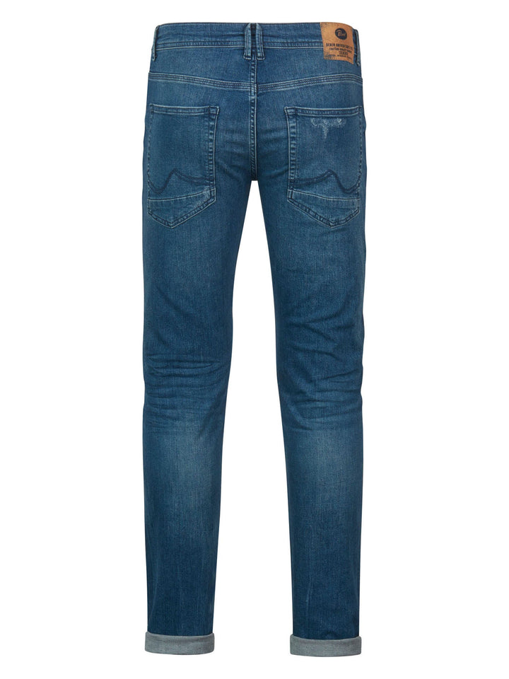 Petrol men M-1030-DNM002 Seaham jeans skinny fit heren - Blue Denim - 34