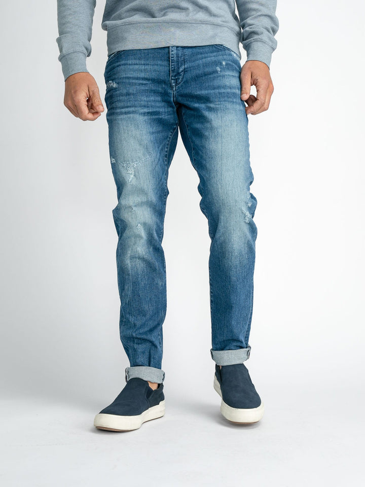 Petrol men M-1030-DNM002 Seaham jeans skinny fit heren - Blue Denim - 36