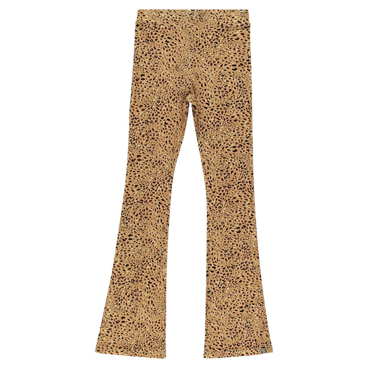 Cars Girls Lumi Flared Jr. broek bruin dessin – meisjes