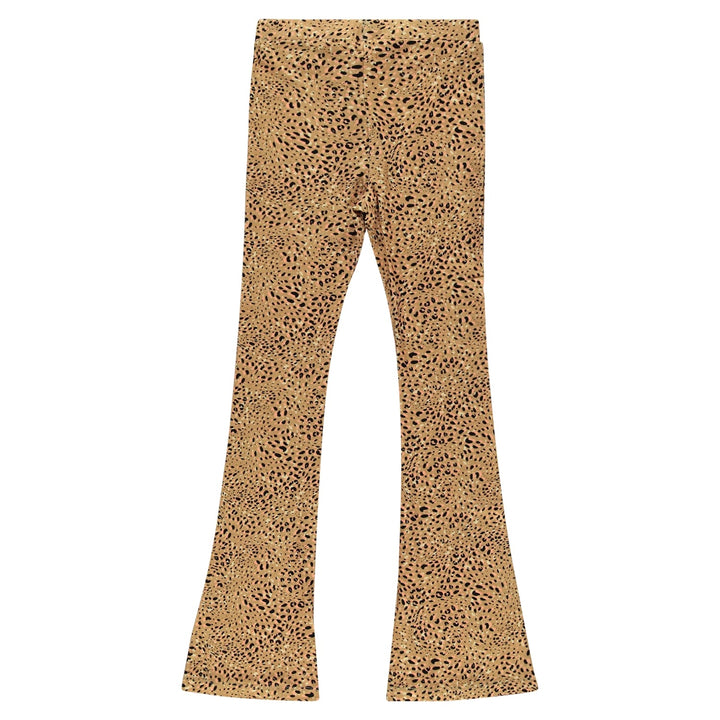 Cars Girls Lumi Flared Jr. broek bruin dessin – meisjes