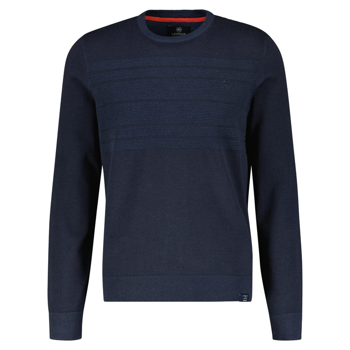 Lerros trui heren navy – 23N5032