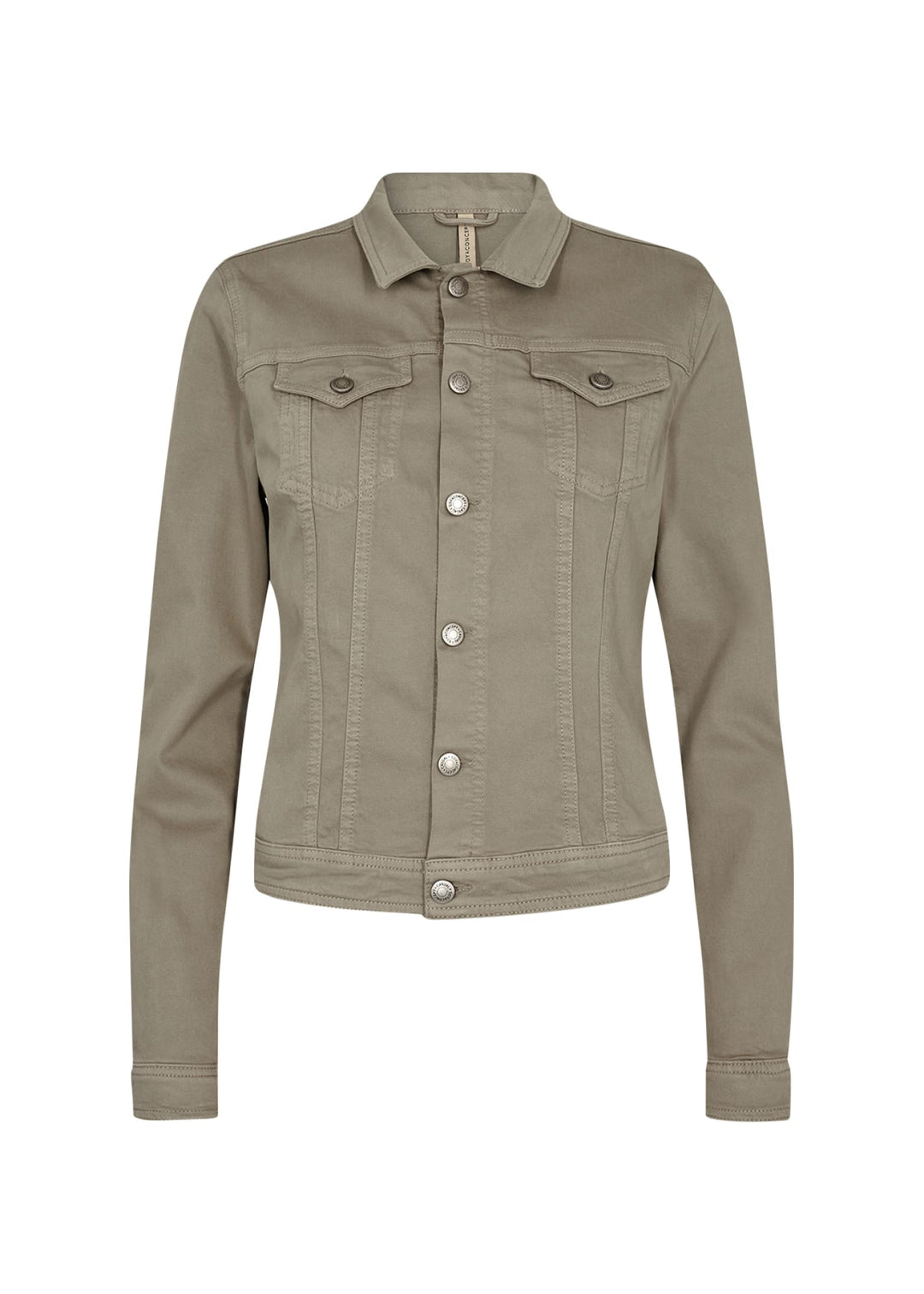 Soyaconcept SC-Erna 2 jack denim oud groen – dames