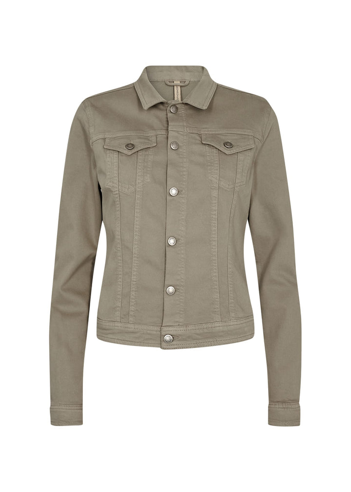 Soyaconcept SC-Erna 2 jack denim oud groen – dames