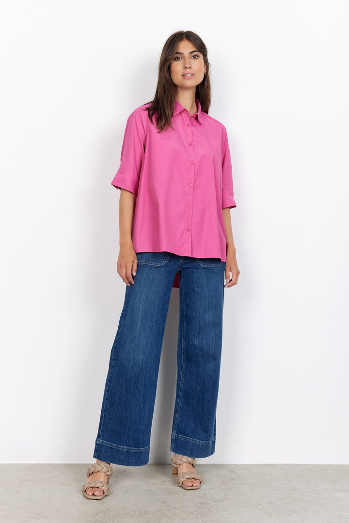 Soyaconcept SC-NETTI 39 blouse fuchsia – dames