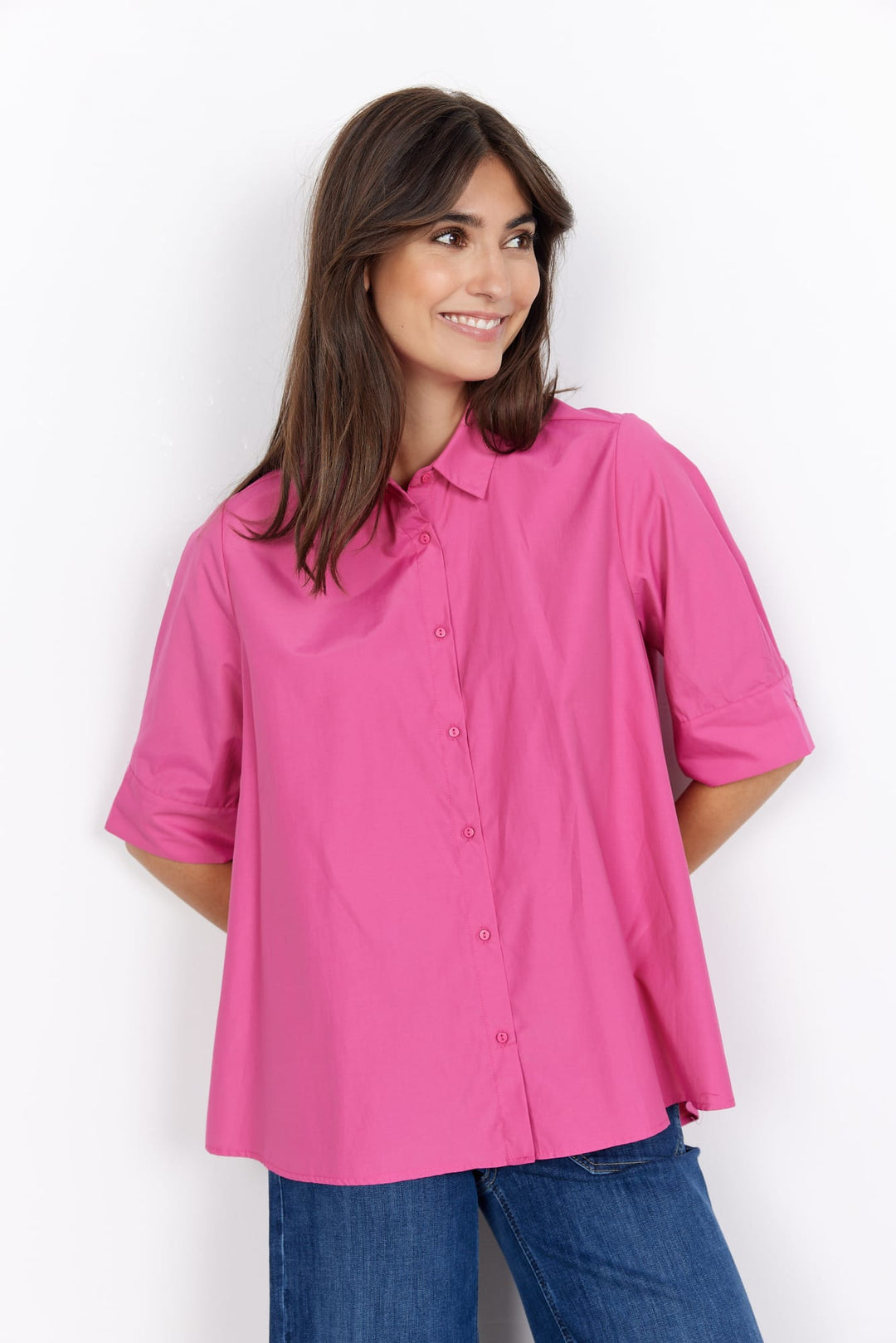 Soyaconcept SC-NETTI 39 blouse fuchsia – dames