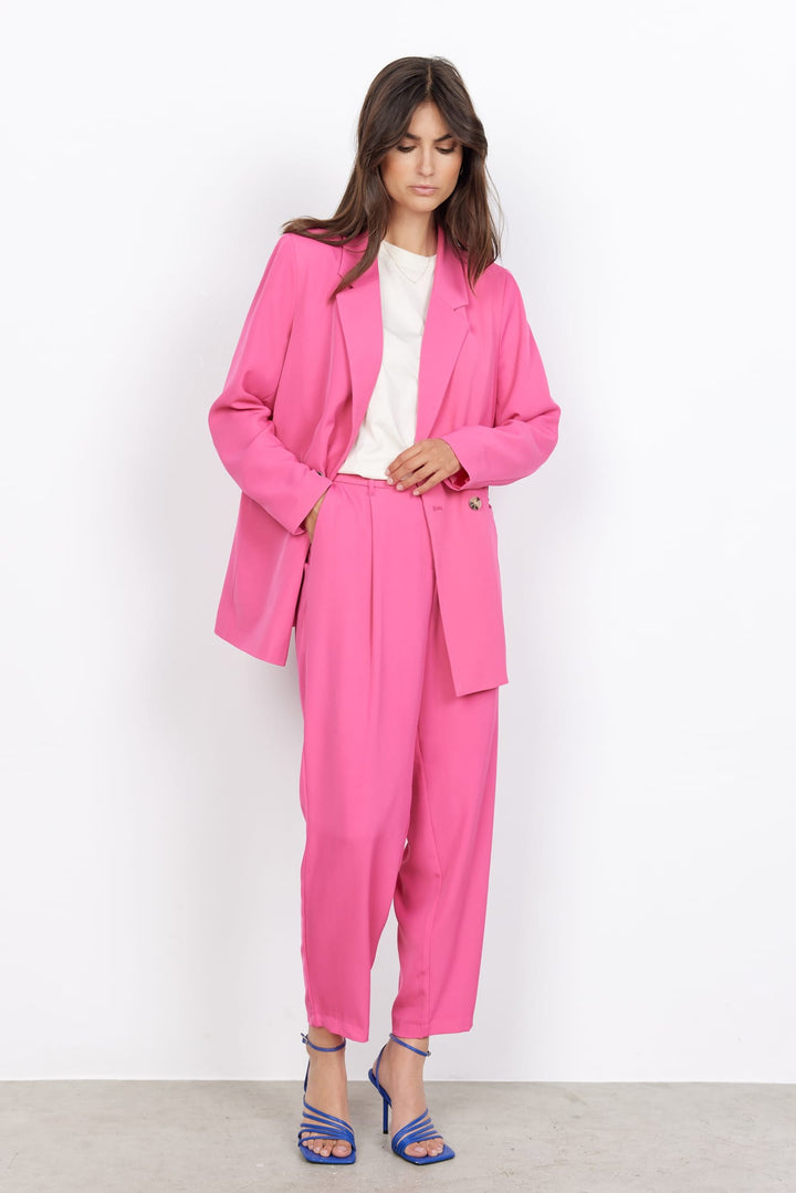 Soyaconcept SC-GABI 11 blazer dames neon roze