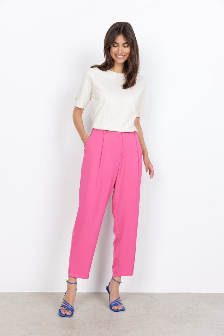 Soyaconcept SC-GABI 12-C lange broek fuchsia – dames