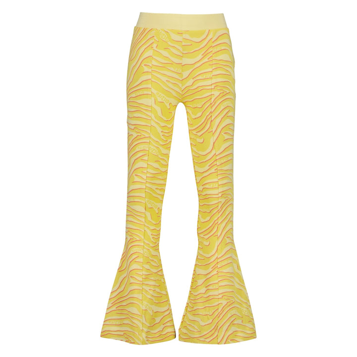 Raizzed Nova lange broek geel dessin – meisjes