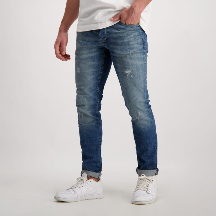 Cars men jeans slim fit - 7582851 Blizzard - Blue Denim - L34