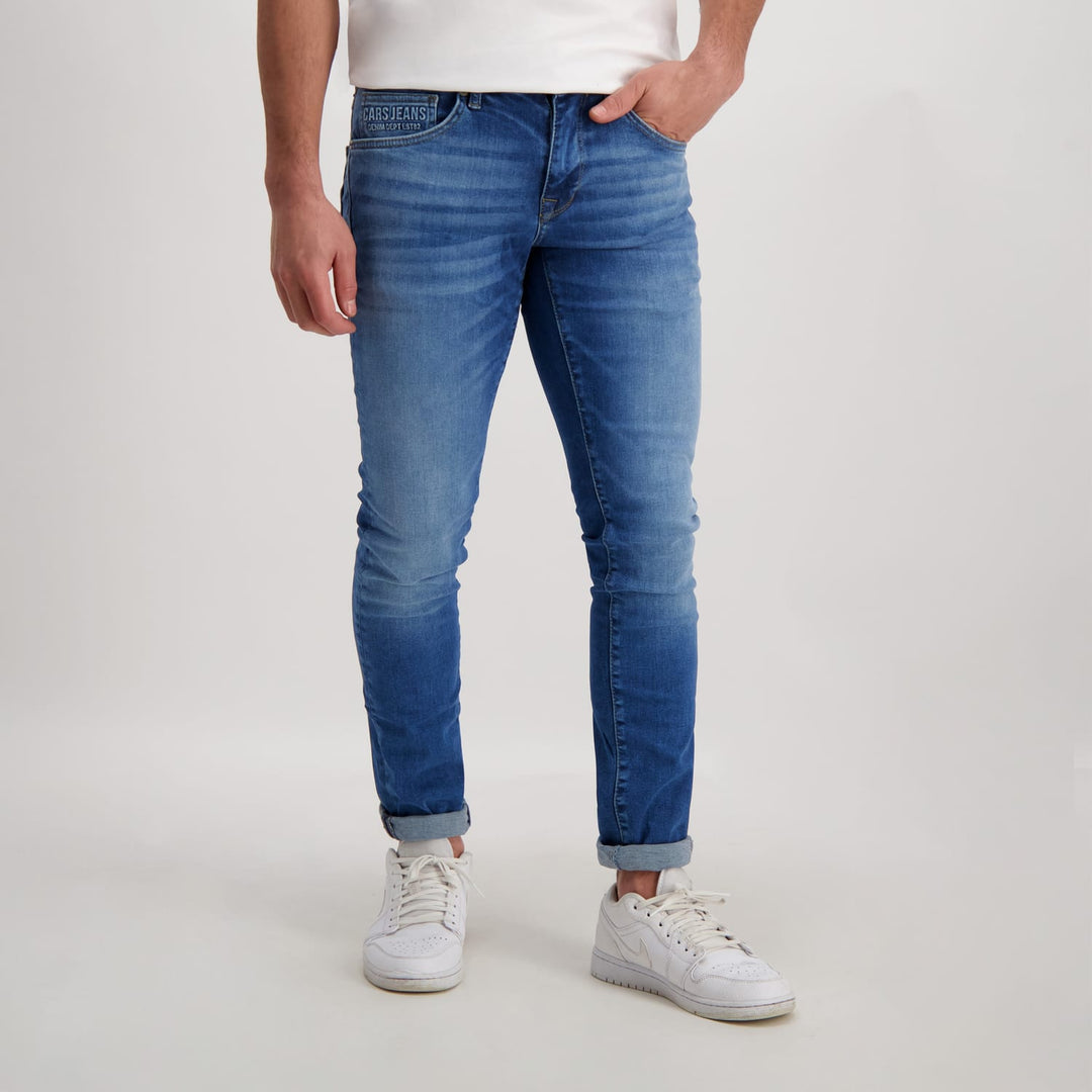 Cars men 7462876 bates jeans slim fit blue denim – heren - L36