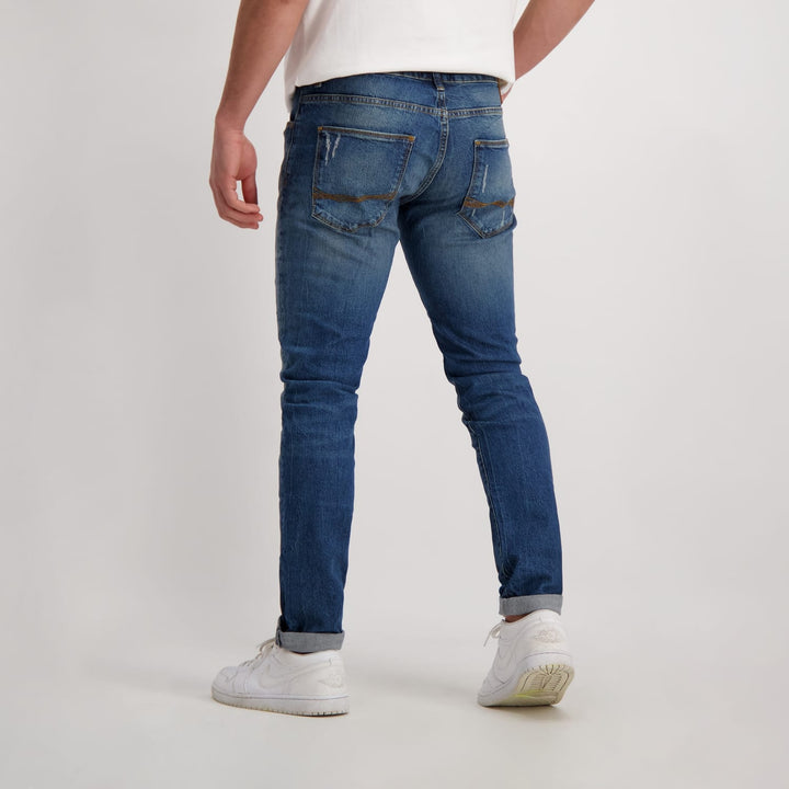Cars men jeans slim fit - 7582851 Blizzard - Blue Denim - L34