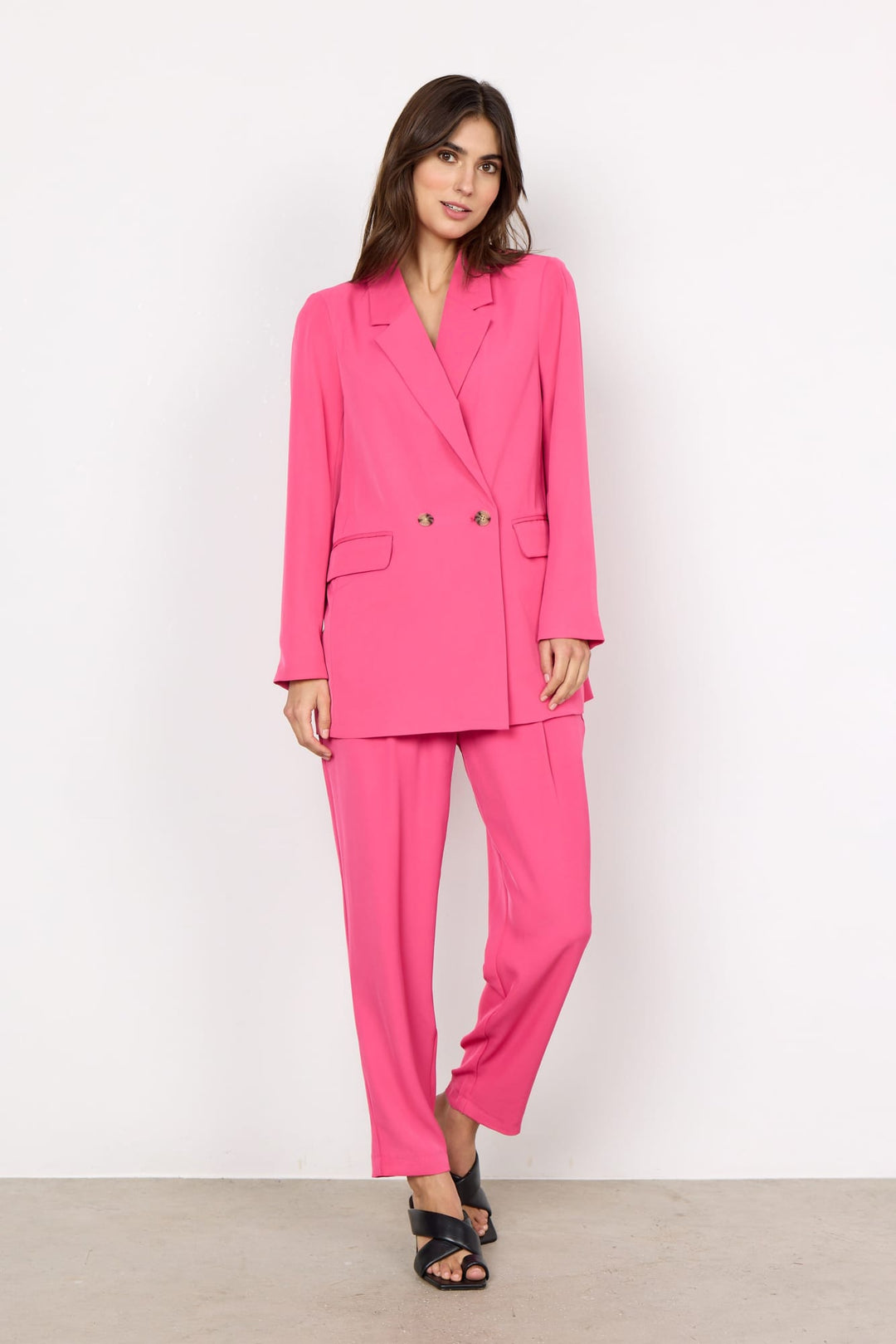 Soyaconcept blazer dames neon roze – SC-GABI 11