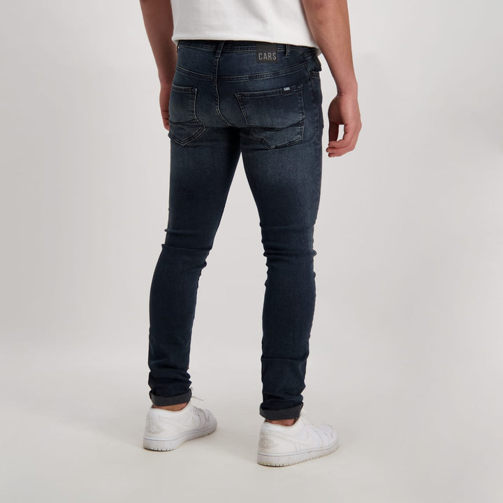 Cars men jeans Dust super skinny fit – heren - Blue Denim - L32