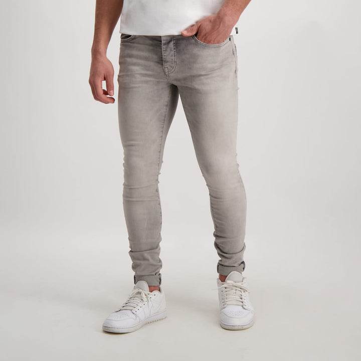 Cars men Jeans Dust Super Skinny – heren - Black Denim - L34
