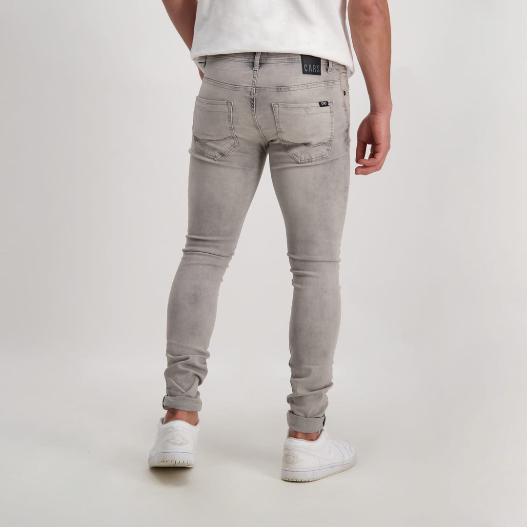 Cars men Jeans Dust Super Skinny – heren - Black Denim - L34