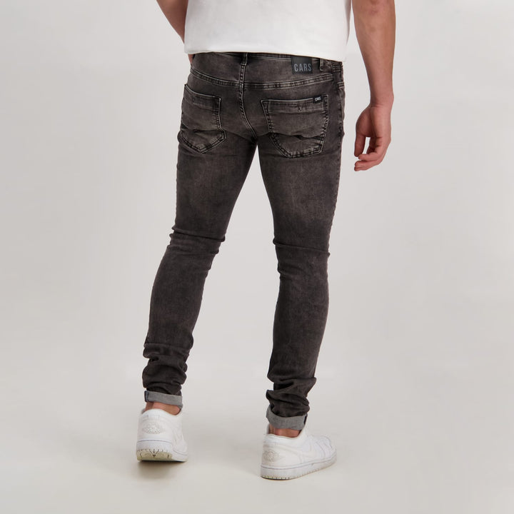 Cars men jeans Dust super skinny fit - heren - Black Denim - L34