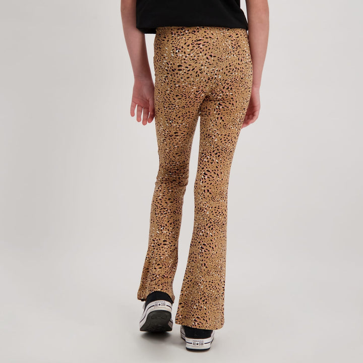 Cars Girls Lumi Flared Jr. broek bruin dessin – meisjes