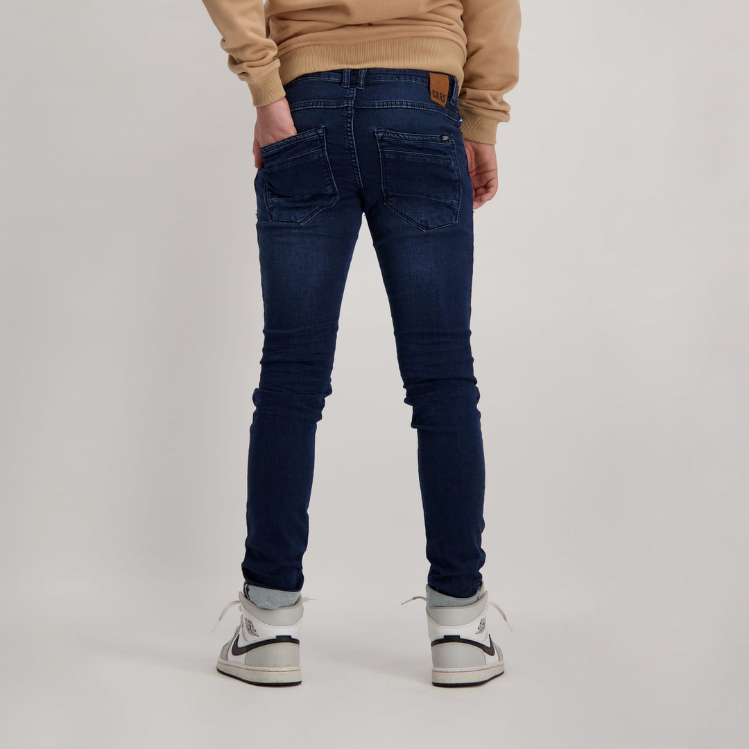 Cars Burgo jog jeans slim fit – jongens - Blue Denim