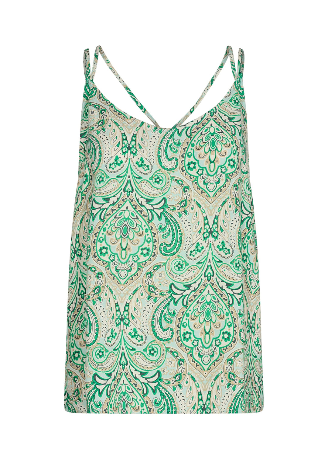 Soyaconcept SC-LAYA 1 top groen dessin – dames