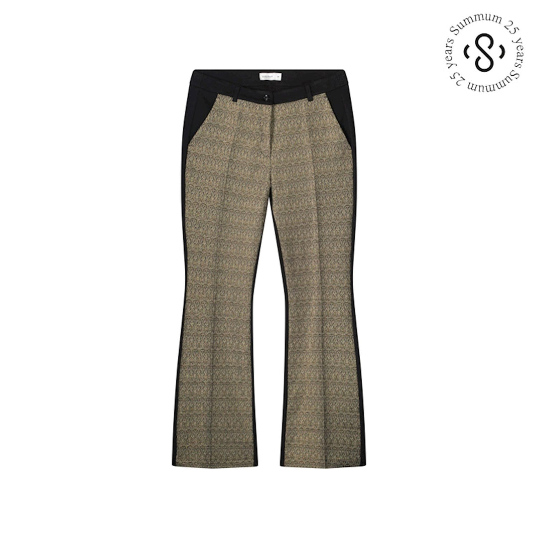 Summum lange broek dames zwart dessin