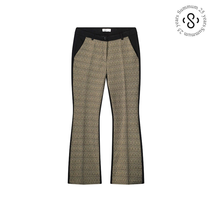 Summum lange broek dames zwart dessin