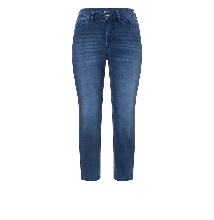 MAC jeans skinny fit dames blauw denim - 5492-90 - Blue Denim - L28