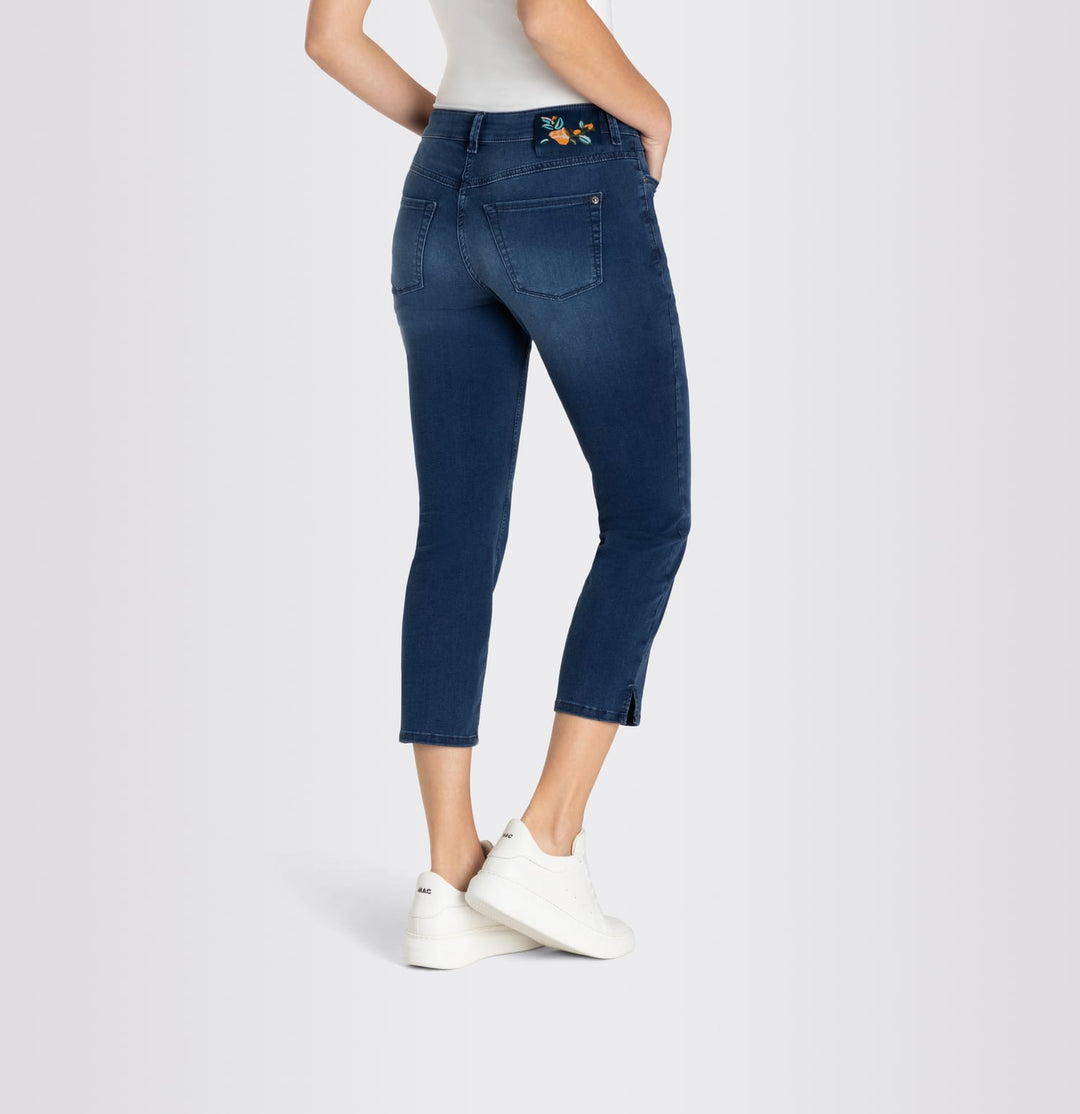 MAC jeans skinny fit dames blauw denim - 5492-90 - Blue Denim - L28