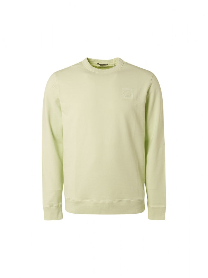 No Excess sweater heren lime – Crewneck Stone Washed