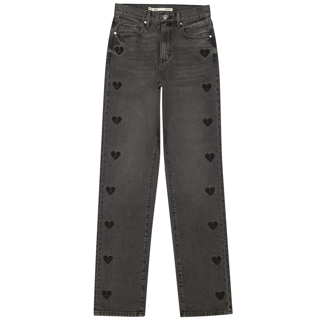 Raizzed dames jeans regular-straight fit grey denim - L32