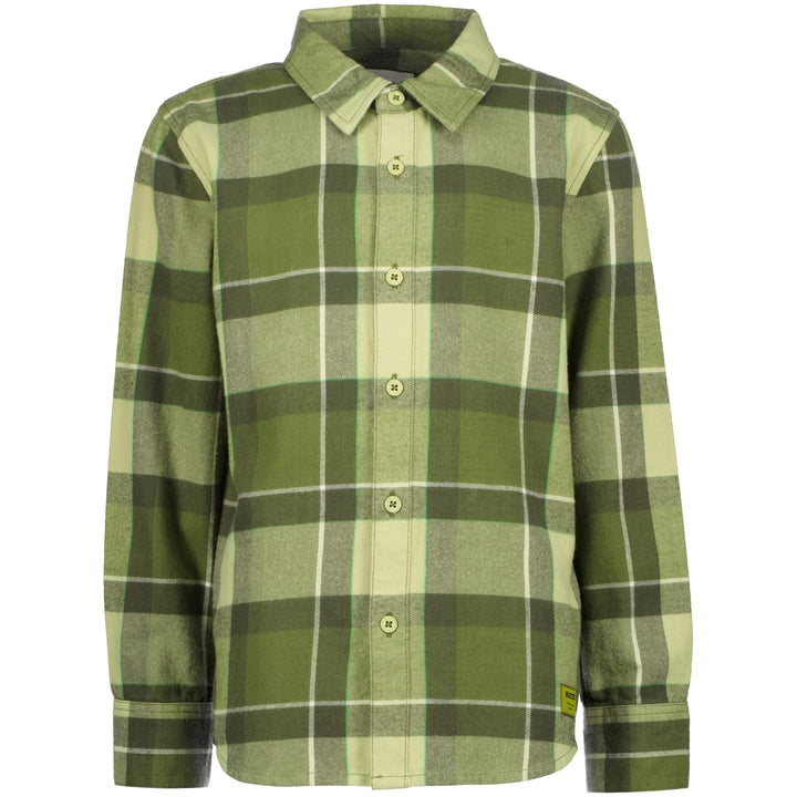 Raizzed blouse l/m jongens groen dessin – R223KBN20002