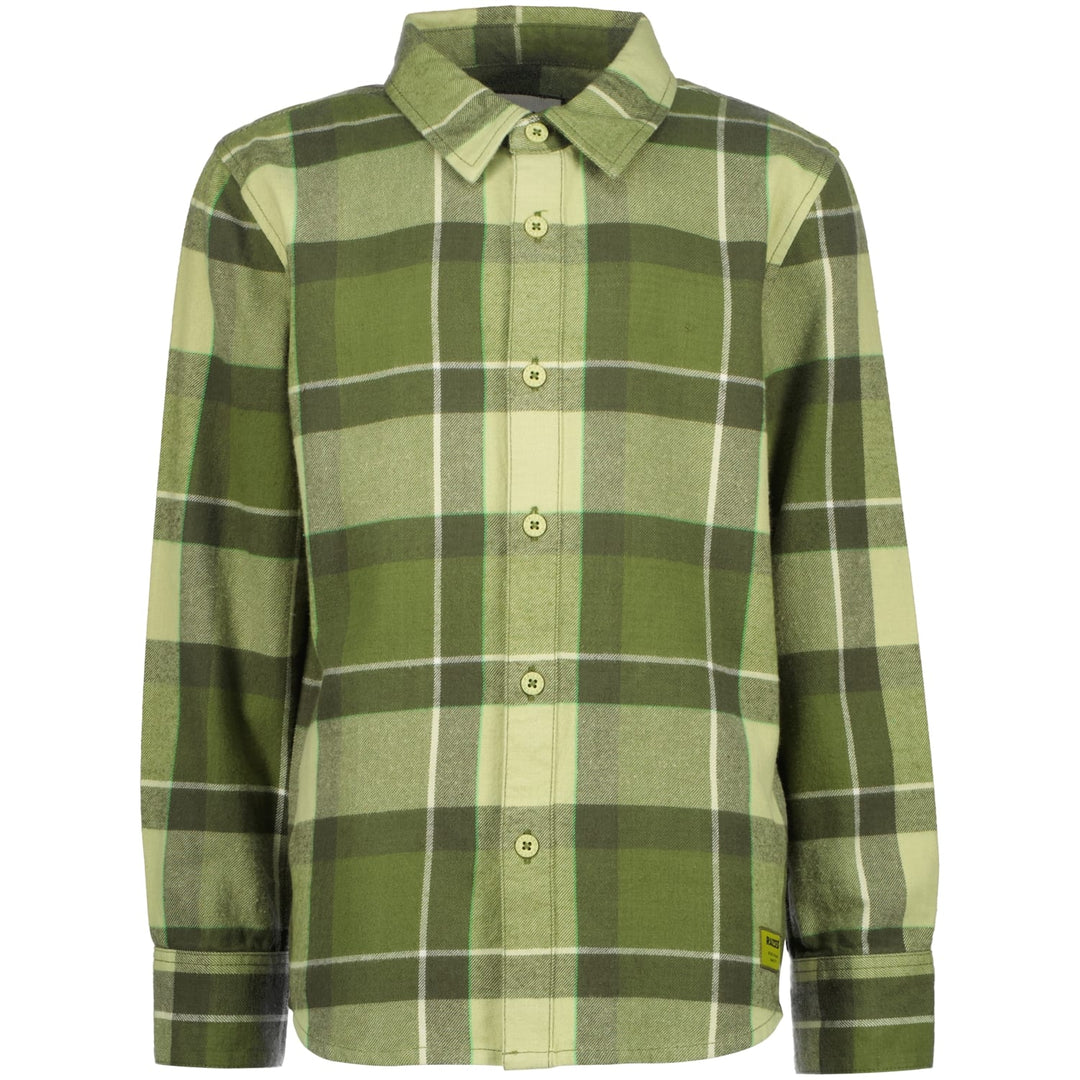 Raizzed blouse l/m jongens groen dessin – R223KBN20002