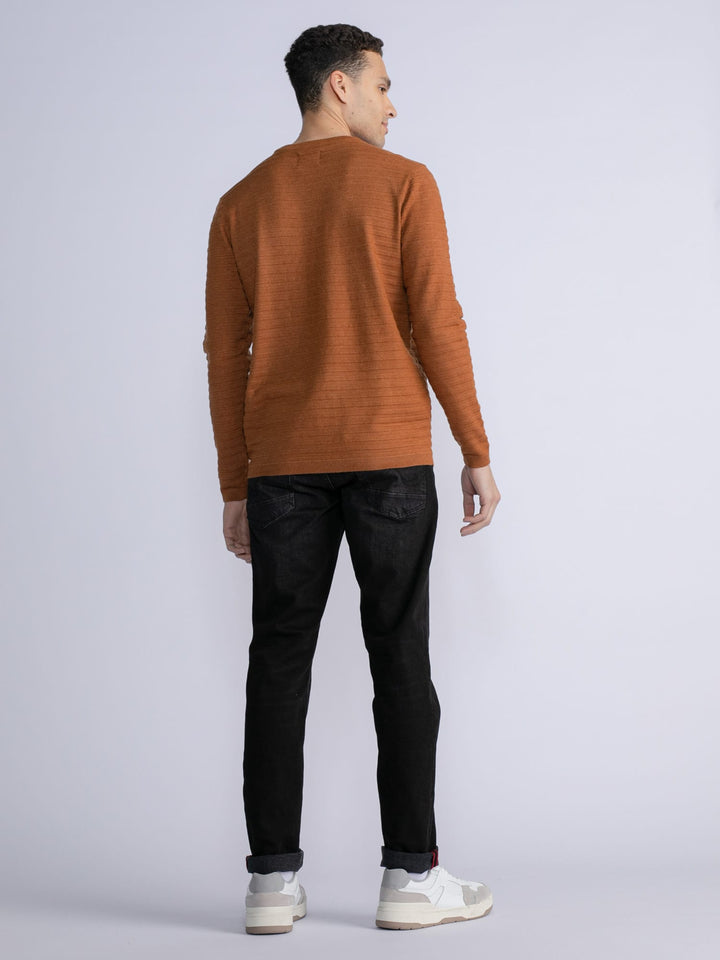 Petrol men M-3030-KWR269 trui camel – heren