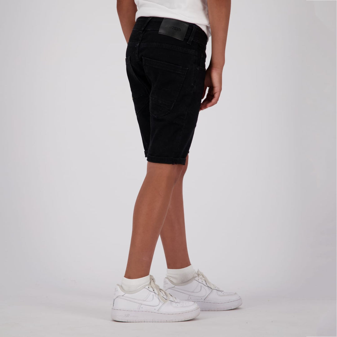 Raizzed short denim jongens zwart - R123KBD46001 - Black Denim