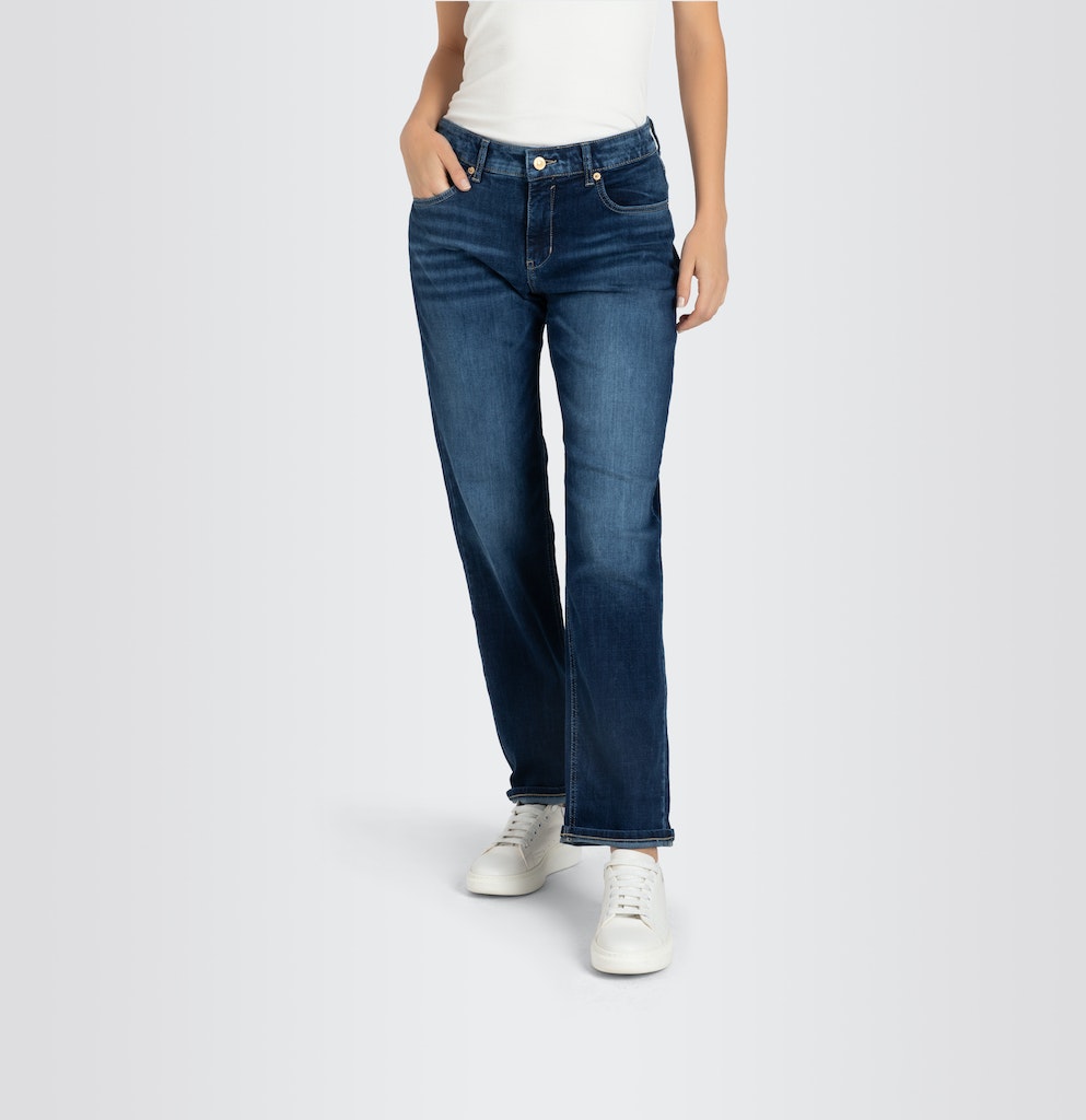 MAC jeans regular-straight fit dames – blue denim - L30