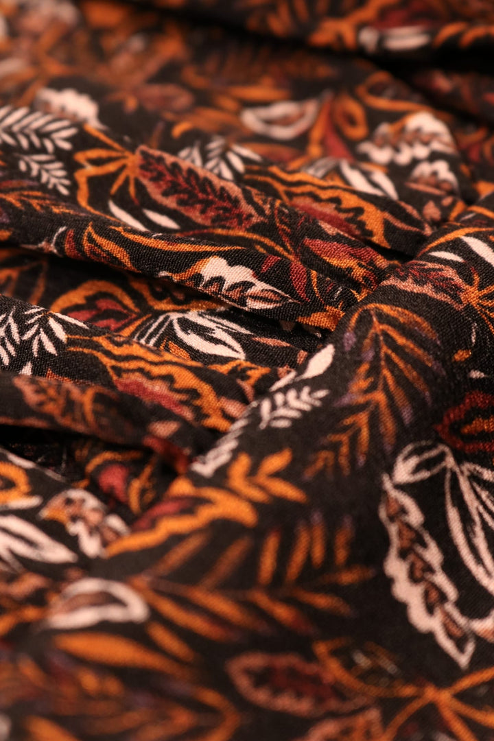 Lofty Manner Skirt Mirjam – mini rok dames - Oranje Dessin