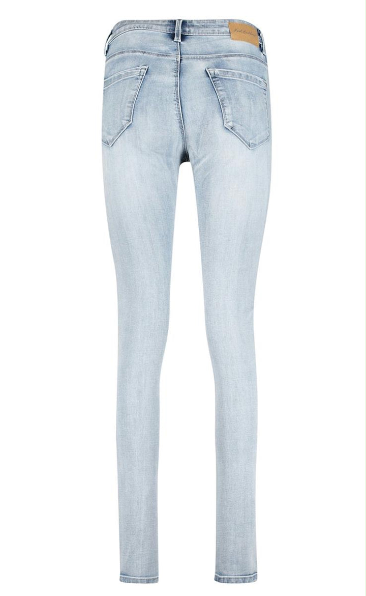 Red Button Jimmy 3807 jeans slim fit dames – blue denim - L30