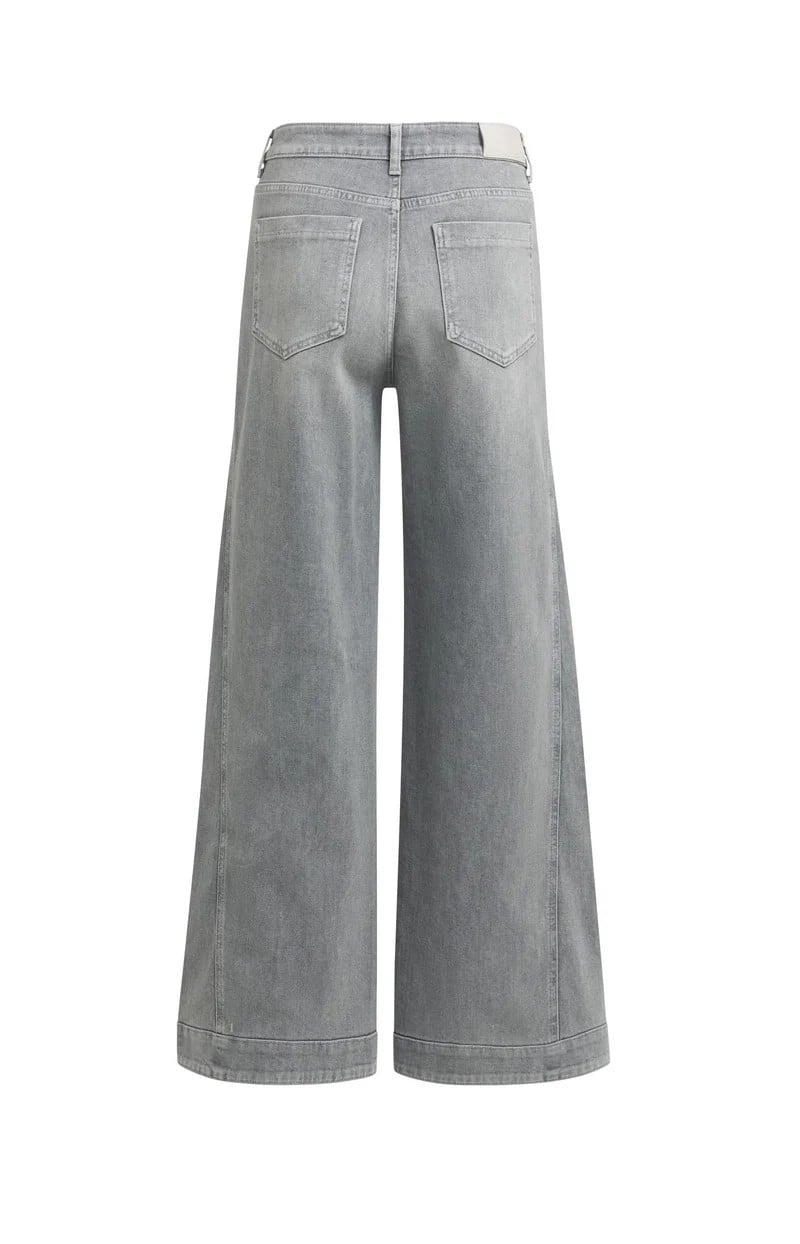 YAYA Women 01-311156-609 jeans loose fit grey denim
