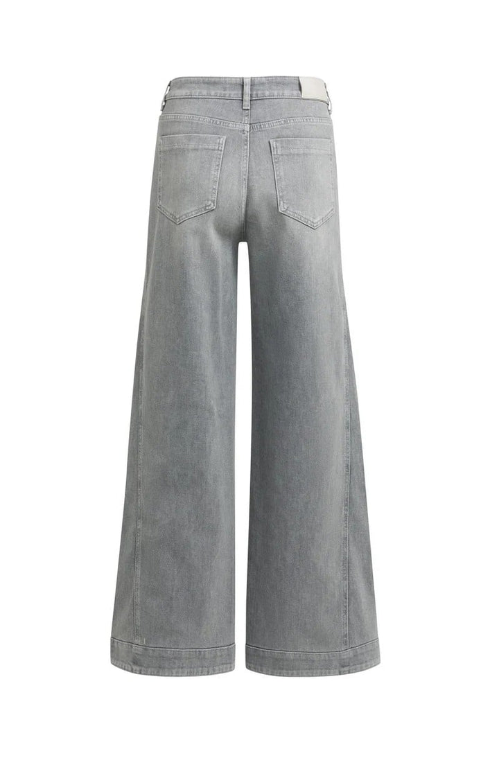 YAYA Women 01-311156-609 jeans loose fit grey denim