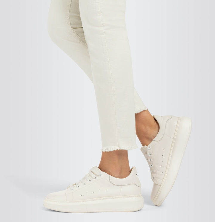 MAC 5756 Rich ecru slim fit jeans dames