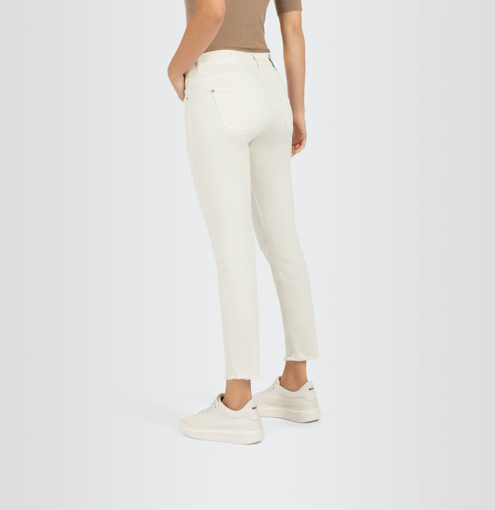 MAC 5756 Rich ecru slim fit jeans dames