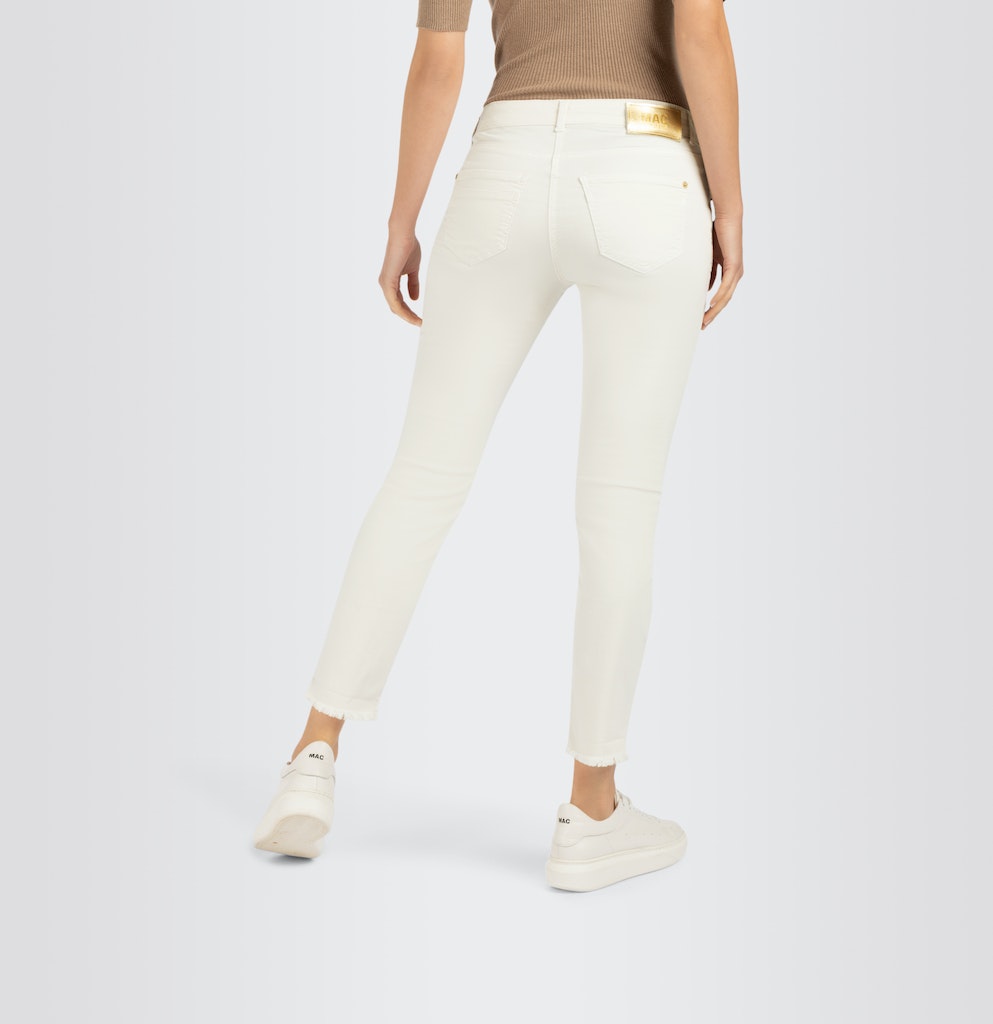 MAC 5756 Rich ecru slim fit jeans dames