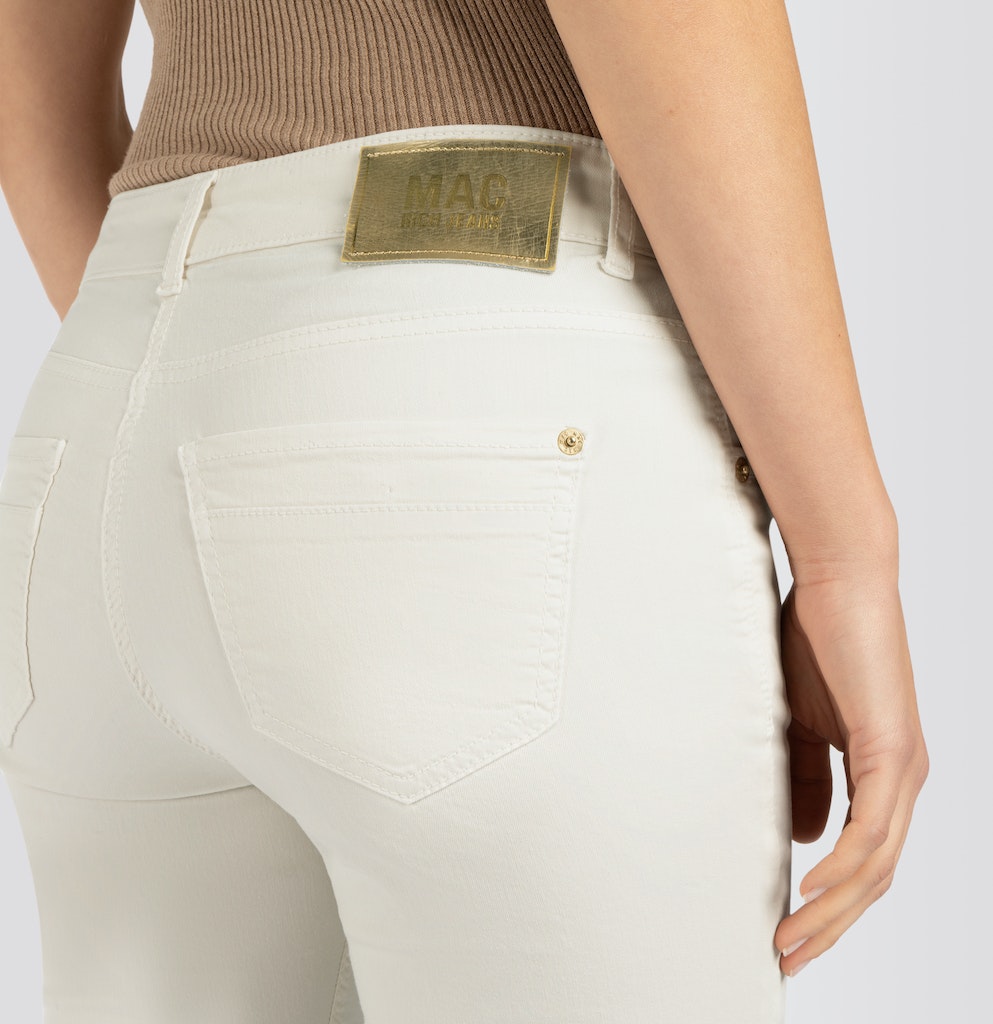 MAC 5756 Rich ecru slim fit jeans dames