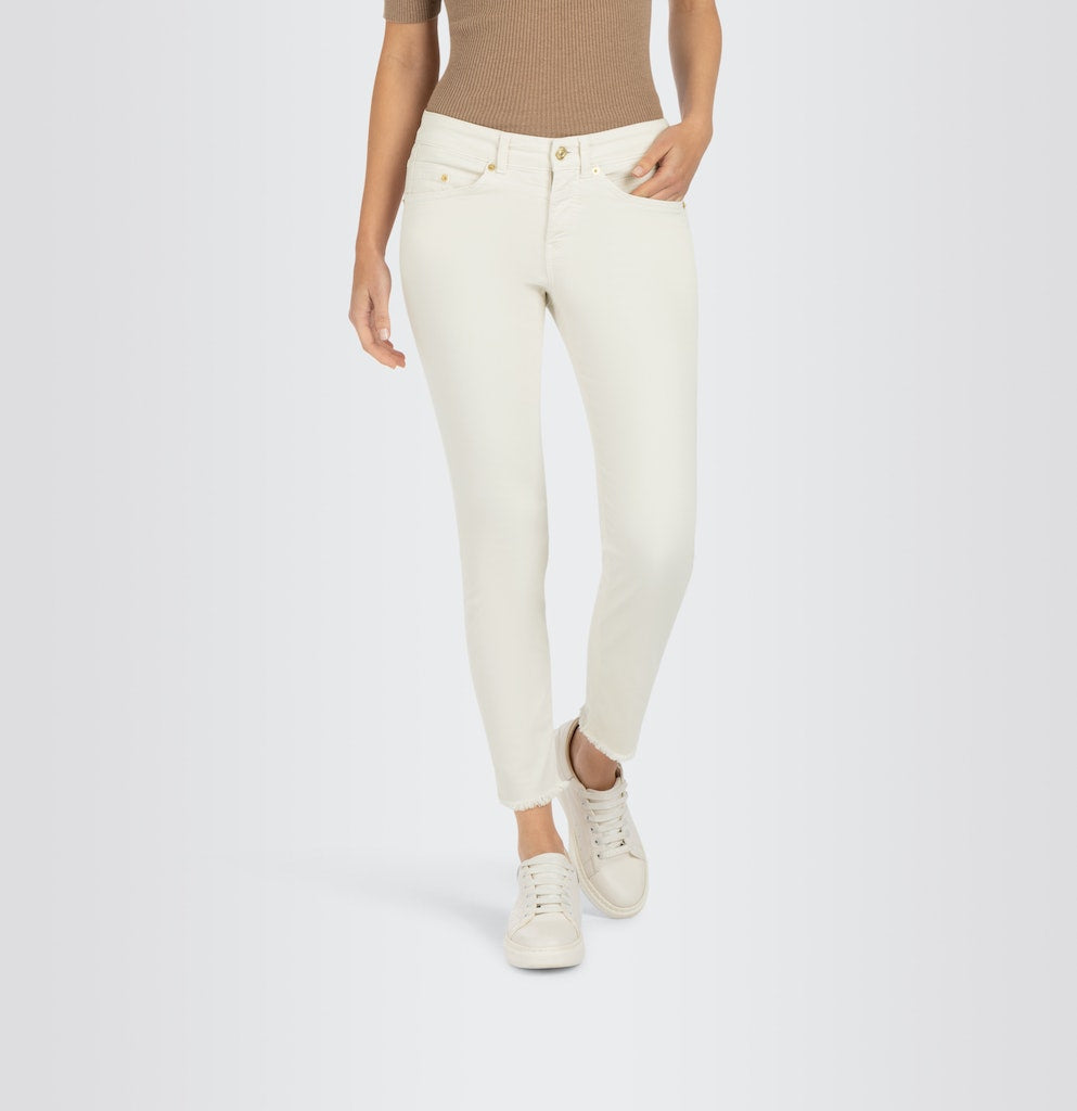 MAC 5756 Rich ecru slim fit jeans dames